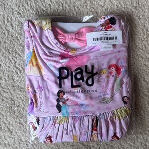 NWT Little Sleepies Disney Princess Pink Play Dress
